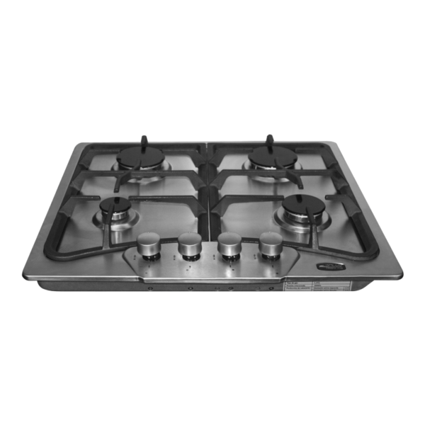 TOPE DE COCINA DE 4 HORNILLAS ACERO INX. MOD. F4-S601 GENERAL PLUS
