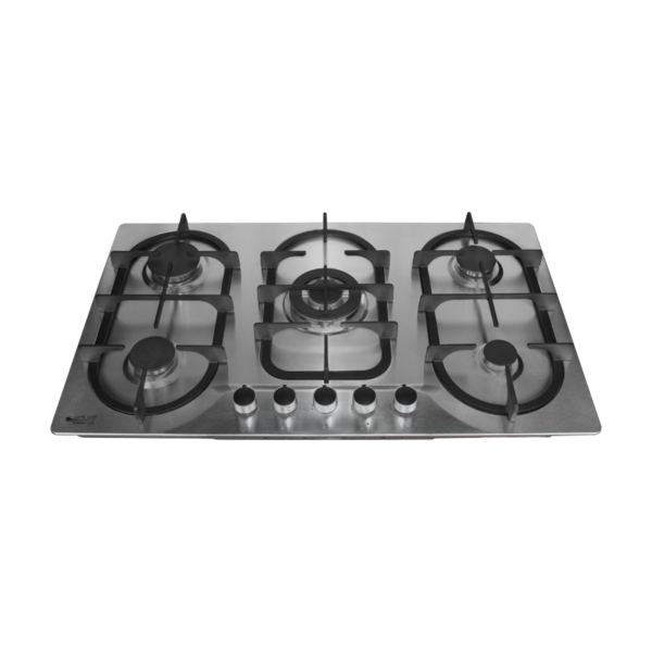TOPE DE COCINA GPLUS 5H 90CMT INOX F5-S904
