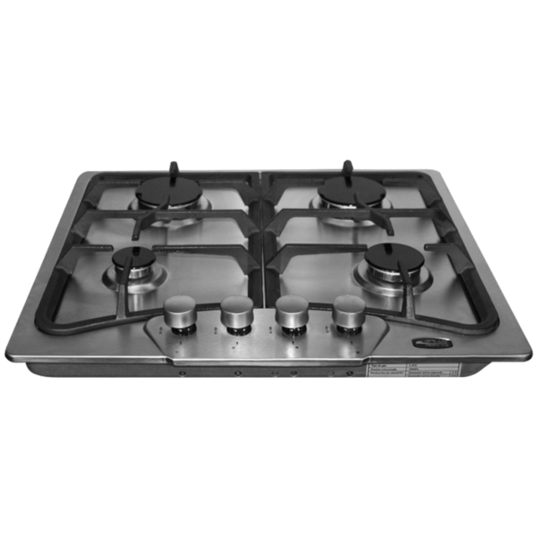 Tope De Cocina A Gas 60cm 4 Hornillas Acero Inoxidable