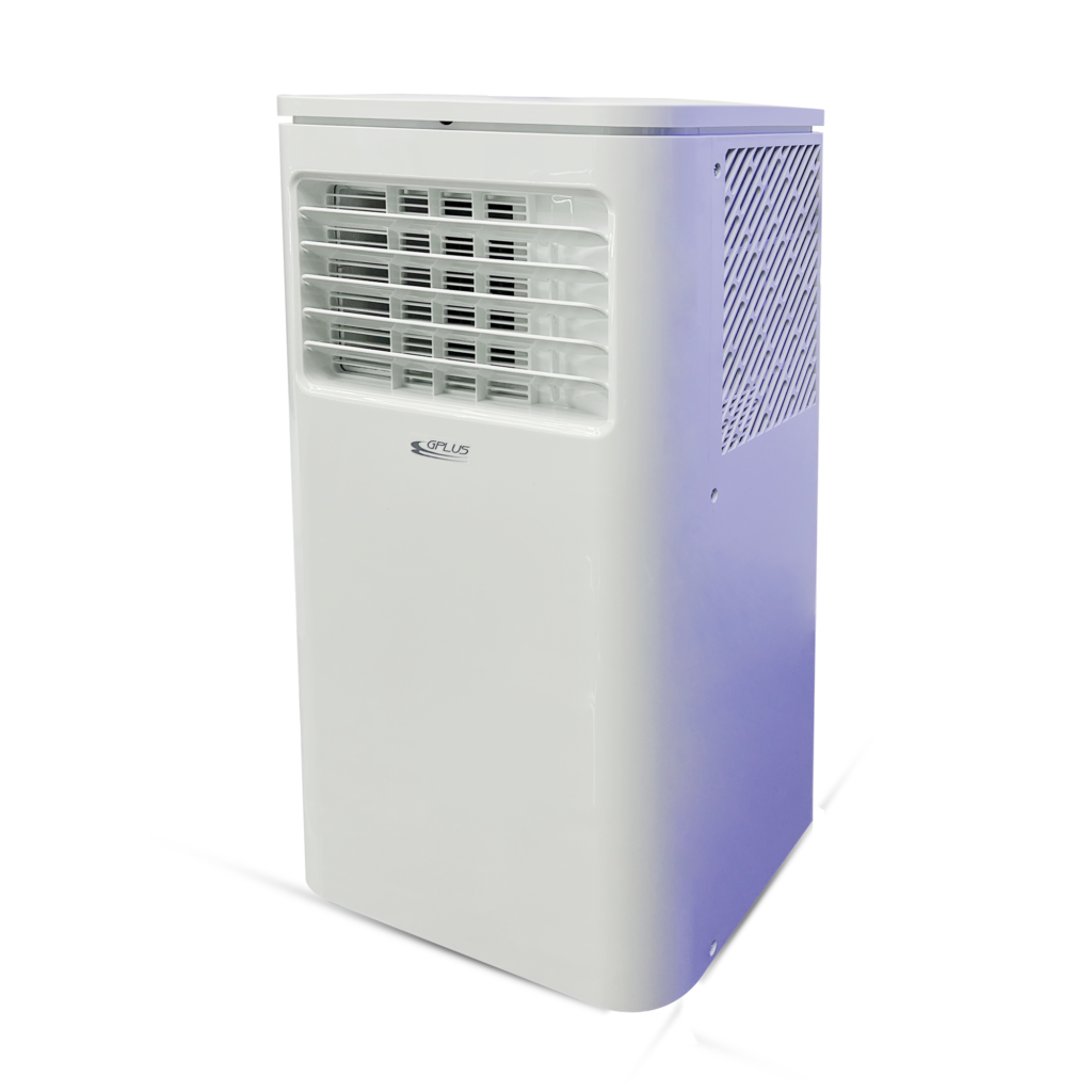 Aire portátil 3 en 1 con deshumificador 12BTU – Gplus